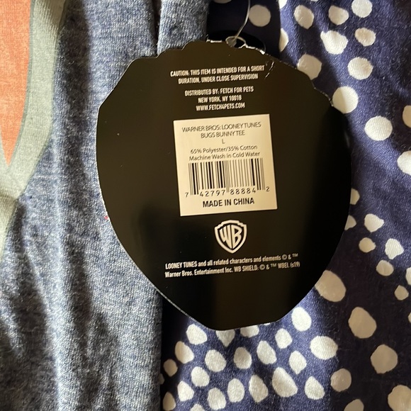 Looney Tunes What’s Up Doc? Dog Tee - Picture 5 of 5